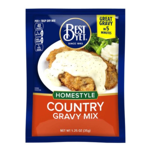 Best Yet Country Gravy Mix