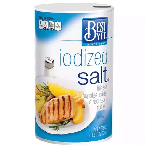 Best Yet Iodized Salt