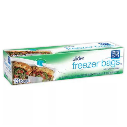 Best Yet Freezer Bags Gallon Slider