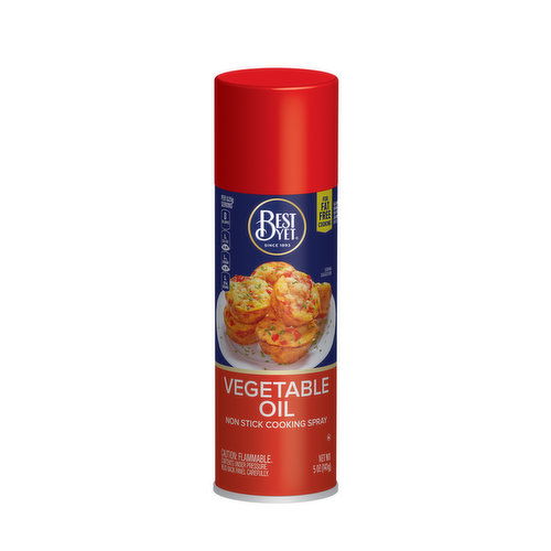 Best Yet Vegetable Oil Cooking Spray