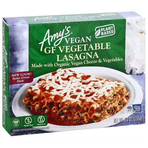 Amy's Organic Lasagna Vegetable with Daiya Cheese 