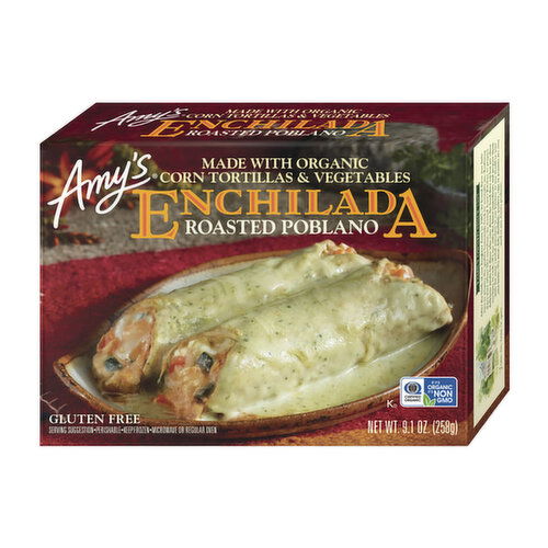 Amy's Roasted Poblano Enchilada