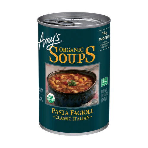 Amy's Pasta Fagioli Classic Italian Organic Soups