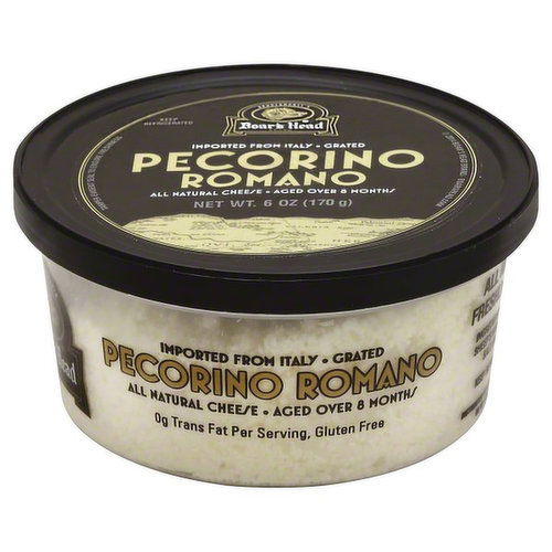 Boar's Head Pecorino Romano Grated Cheese