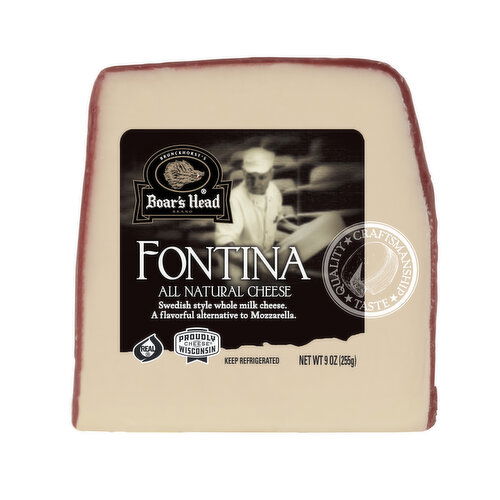 Boar's Head All Natural Fontina Cheese