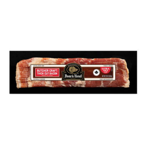 Boar’s Head Butcher Craft Extra Thick Cut Bacon