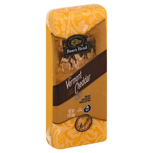 Boar's Head All Natural Vermont Cheddar Cheese