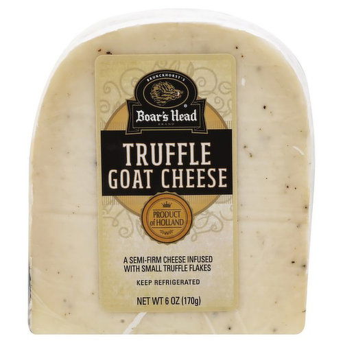 Boar's Head Truffle Goat Cheese