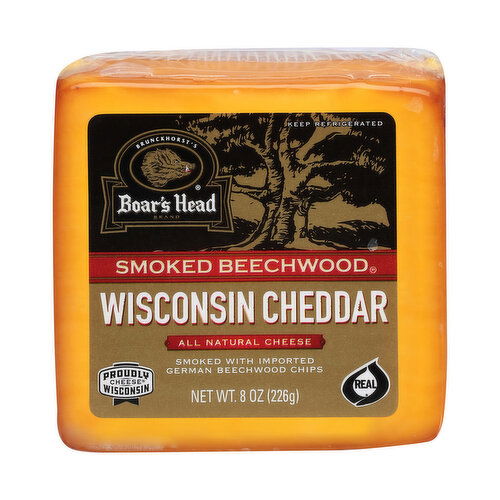 Boar's Head Smoked Beechwood Wisconsin Cheddar