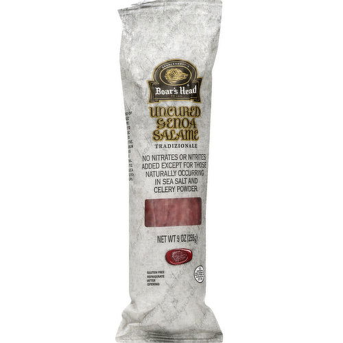 Boar's Head Genoa Salame, Tradition