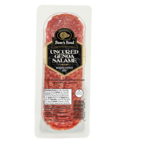 Boar's Head Genoa Packs, Pre-Sliced 