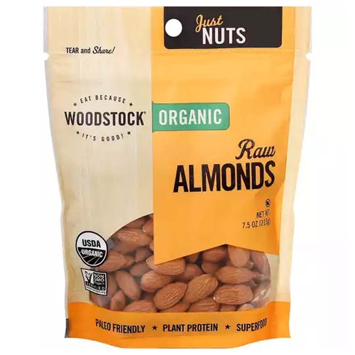 Woodstock Organic Raw Almonds
