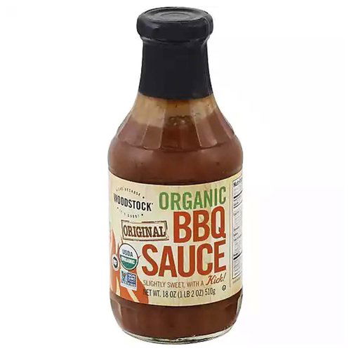 Woodstock Organic BBQ Sauce, Original