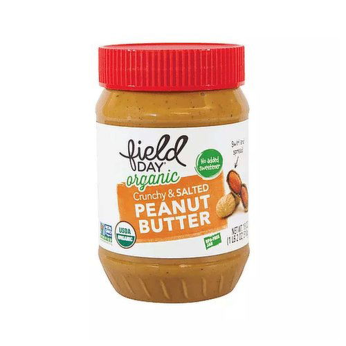 Field Day Org Crunchy Peanut Butter