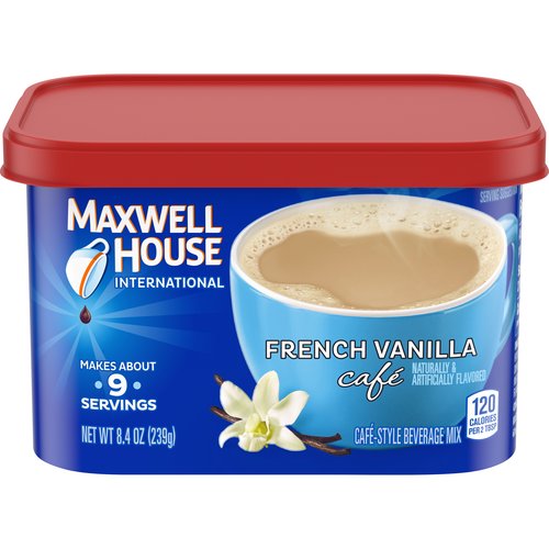 Maxwell House International French Vanilla Cafe Beverage Mix
