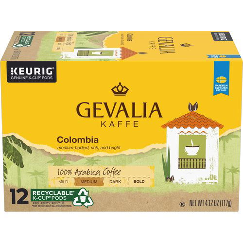 Gevalia Colombia Medium Coffee K-Cup Pods