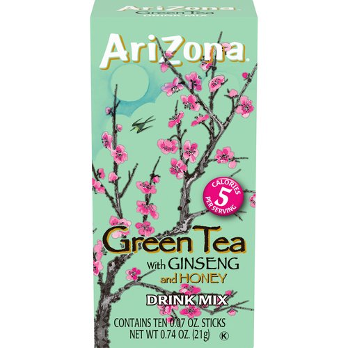 Arizona Green Tea Powdered Drink Mix Sticks