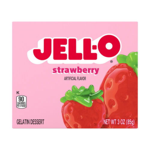 Jell-O Strawberry Instant Gelatin Mix