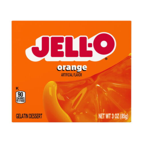 Jell-O Orange Instant Gelatin Mix