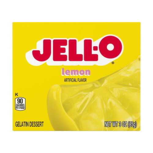 Jell-O Lemon Instant Gelatin Mix