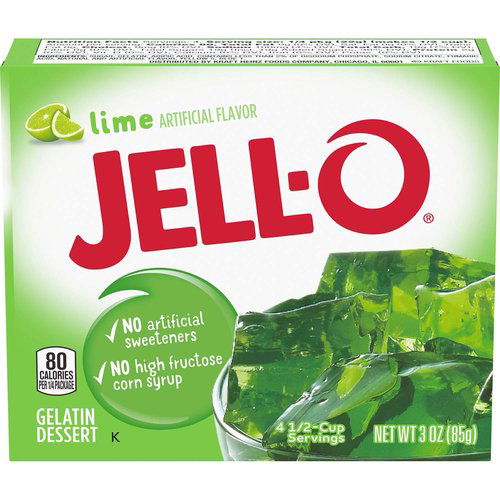 Jell-O Lime Instant Gelatin Mix