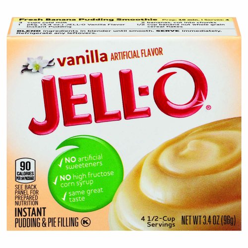 Jell-O Instant Pudding, Vanilla