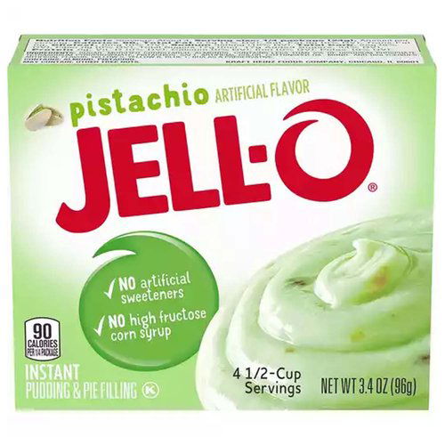 Jell-O Instant Pudding Mix, Pistachio