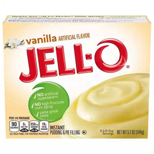 Jell-O Instant Pudding Mix, Vanilla