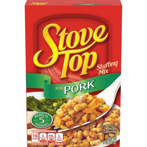 Kraft Stove Top Stuffing Mix, Pork 