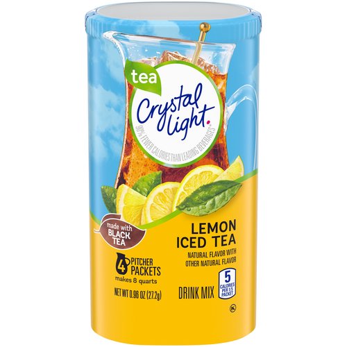 Crystal Light Iced Tea Drink Mix, Lemon