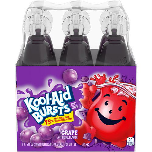 Kool-Aid Bursts, Grape (Pack of 6)