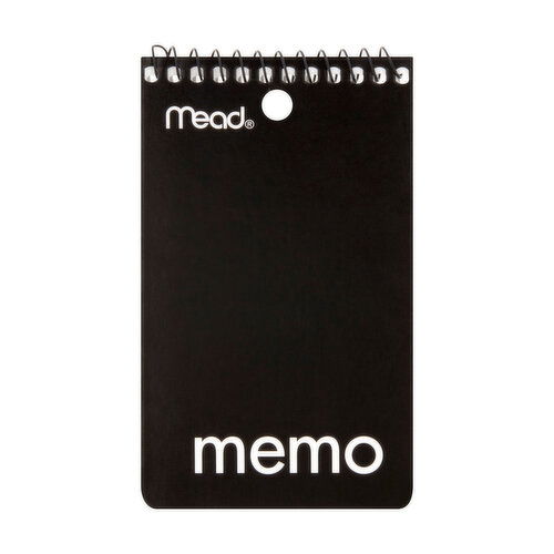 Mead Spiral Memo Book, 3X5