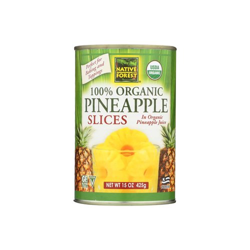 Native Forest Organic  Pineapple Slices