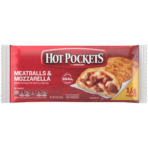 Hot Pockets Meatball with Mozzarella