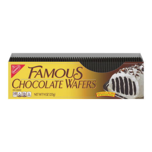 Nabisco Famous Chocolate Wafers, 9 Oz