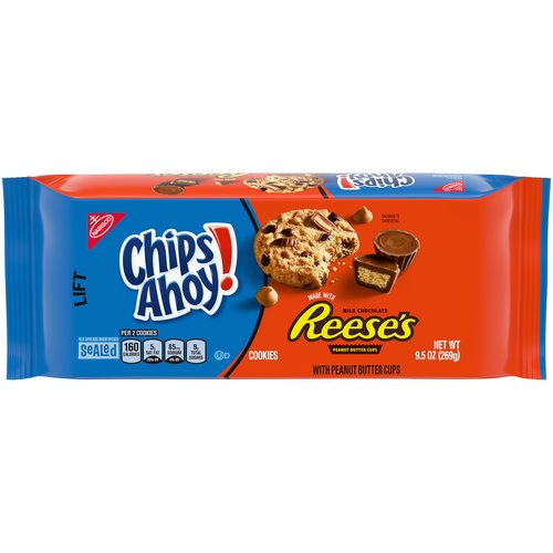 CHIPS AHOY! Reese’s Peanut Butter Cup Chocolate Chip Cookies