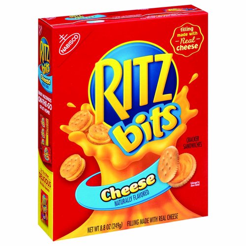 RITZ Bits Cheese Sandwich Crackers, 8.8 oz