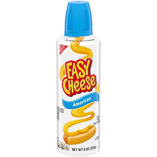 Easy Cheese American Cheese Snack, 8 oz