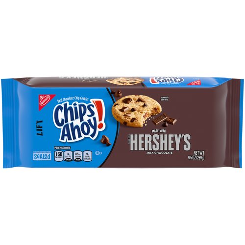 CHIPS AHOY! Cookies with Hershey’s Milk Chocolate, 9.5 oz