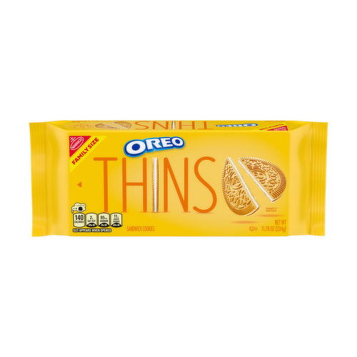Oreo Thins Golden Family Size