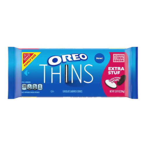 Oreo Thins Extra Stuf