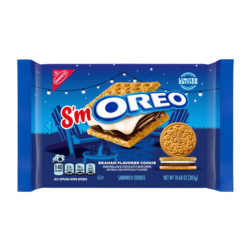 Oreo S'moreo Sandwich Cookies, Limited Edition