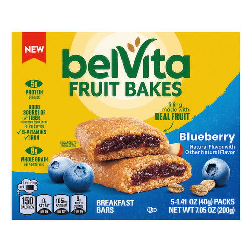 Belvita Fruit Bakes Blueberry