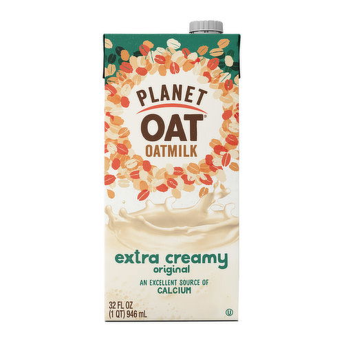 Planet Oat Shelf-Stable Extra Creamy Oatmilk