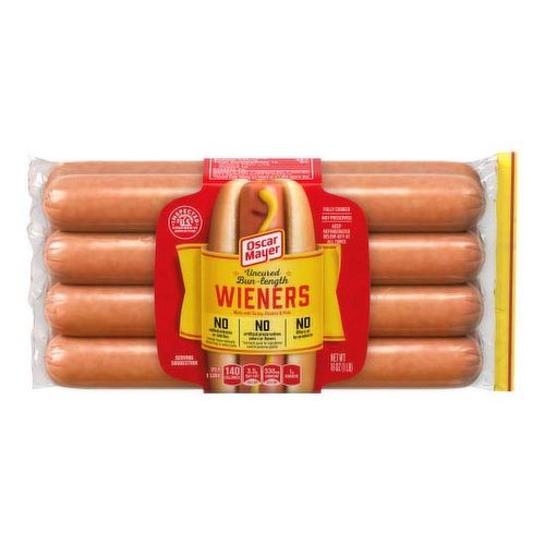 Oscar Mayer Uncured Bun Length Hot Dogs