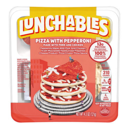 Lunchables Pizza with Pepperoni