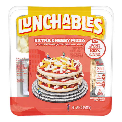 Lunchables Extra Cheesy Pizza