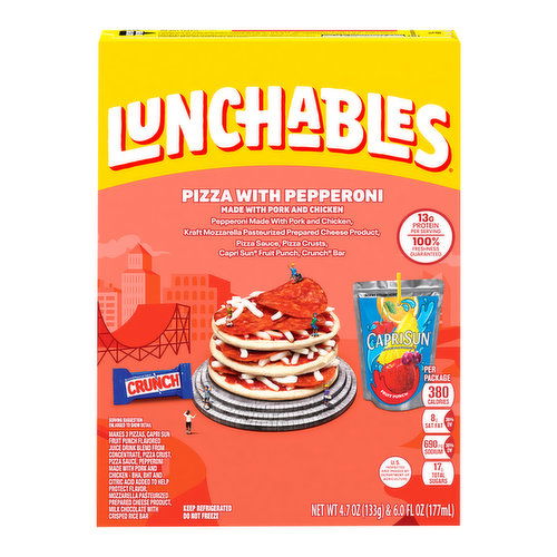 Lunchables Fun Pack Pepperoni Pizza