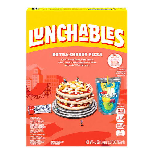 Lunchables Extra Cheesy Pizza