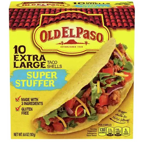 Old El Paso Super Stuffer Taco Shells